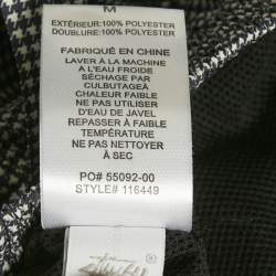 مملوكة مسبقًا بنطال رياضي ستوسي نمط هوندزتوث أسود بمقاس وسط (ميديوم)