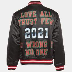 Supreme x Mitchell & Ness Satin Varsity Jacket M