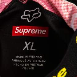 Supreme X Honda Multicolored Synthetic Fox Racing Motto Long Sleeve Jersey XL
