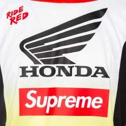 Supreme X Honda Multicolored Synthetic Fox Racing Motto Long Sleeve Jersey XL