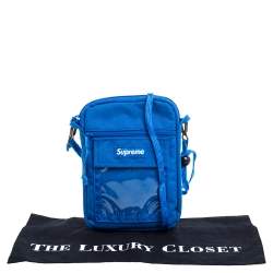 Supreme Blue Nylon Utility Bag 