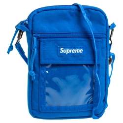 Supreme Blue Nylon Utility Bag 