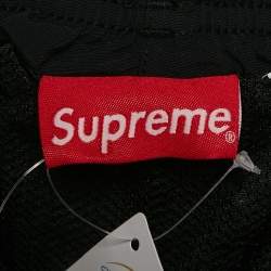 Supreme Black Logo Mesh Script Nylon Water Short M