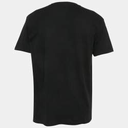 Pre Owned Supreme Black Anna Nicole Smith Print Cotton Crew Neck T-Shirt M