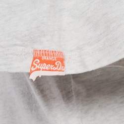 Supreme Orange Label Vintage Light Grey/White Crew Neck T-Shirt L