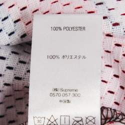 Pre Owned Supreme Crossover Hockey Printed Mesh Jersey T-Shirt M