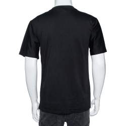 Supreme Black Cotton Bart Simpsons Print Round Neck T-Shirt XXL