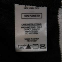 Pre Owned Supreme Automobili Lamborghini Logo Embroidered Jersey V-Neck T-Shirt L