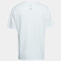 Supreme White Cotton Logo Printed Crew Neck Long Sleeve T-Shirts L Supreme  | The Luxury Closet