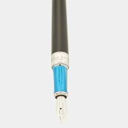 S.T. Dupont  D Large 'Picasso' Limited Edition Lacquer Silver Tone Multifunction Pen