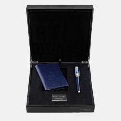 Pre Owned S.T. Dupont Blue Steel; Lacquer 410049L  Pens