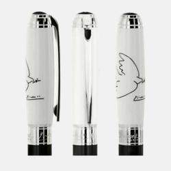 S.T. Dupont White; Black Steel; Lacquer 412050L  Pens