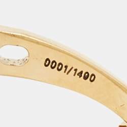S.T. Dupont Da Vinci Limited Edition Gold Tone Cufflinks