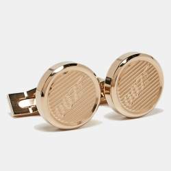 S.T. Dupont 007 Gold Tone Cufflinks