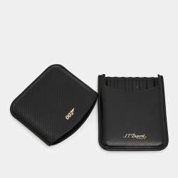 S.T. Dupont Black Leather James Bond 007 Cigarette Case