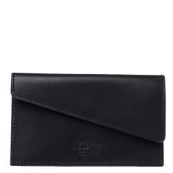 S.T. Dupont Black Leather Business Card Holder