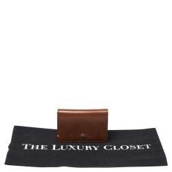 S.T. Dupont Tan Leather Business Line D Cards Holder 
