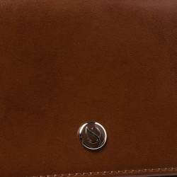 S.T. Dupont Tan Leather Business Line D Cards Holder 
