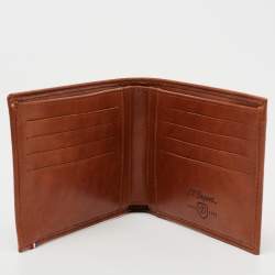 S.T. Dupont Tan Leather Bifold Wallet