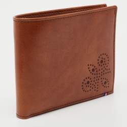 S.T. Dupont Tan Leather Bifold Wallet