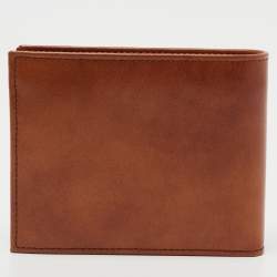 S.T. Dupont Tan Leather Bifold Wallet