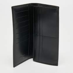 S.T. Dupont Black Leather Bifold Long Wallet