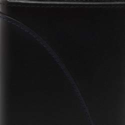 S.T. Dupont Black Leather Bifold Long Wallet