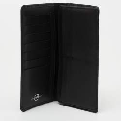 S.T. Dupont Black Leather Bifold Long Wallet