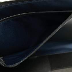S.T.Dupont Black Leather Wristlet Pouch