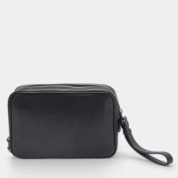 S.T. Dupont Black Leather Clutch