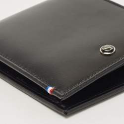 S.T. Dupont Black Leather Bifold Wallet