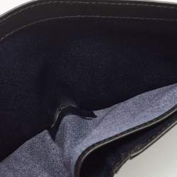 S.t. Dupont Black Leather 8CC Billfold Wallet