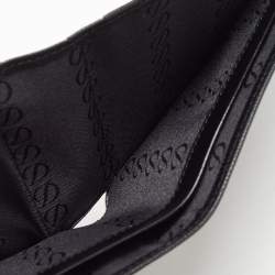 S.T. Dupont Black Textured Leather Bifold Wallet