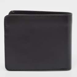 S.T. Dupont Black Leather Bifold Wallet