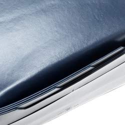 S.T. Dupont Grey Leather Plat Slim Organizer