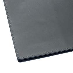 S.T. Dupont Grey Leather Plat Slim Organizer