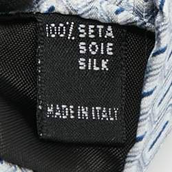 مملوكة مسبقًا ربطة عنق أس.تي.دوبونت حرير جاكار حلية موردة ثنائي اللون