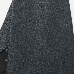 Pre Owned S.T. Dupont Blue Jacquard Traditional Tie