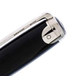 Pre Owned S.T. Dupont Elysee Malletier Black Lacquer Palladium Finish Rollerball Pen