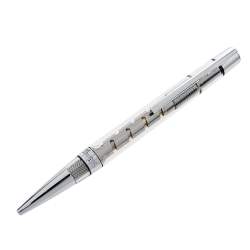 S.T. Dupont Défi Skeleton Clear Composite Gun Metal Finish Ballpoint Pen