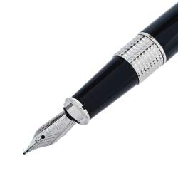 S.T. Dupont Black D-Link Fountain Pen