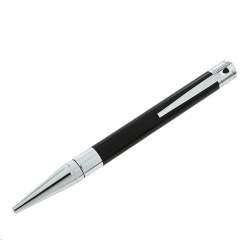 S.T. Dupont Black Line D Leather Card Holder and BallPoint Pen Set