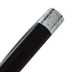 S.T. Dupont Black Line D Leather Card Holder and BallPoint Pen Set