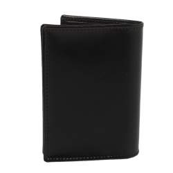 S.T. Dupont Black Line D Leather Card Holder and BallPoint Pen Set