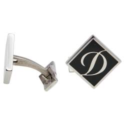 S.T. Dupont Iconic D Black Lacquer Cufflinks