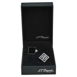 S.T. Dupont Iconic D Black Lacquer Cufflinks
