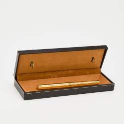 S.T. Dupont Gold Plated Silver Classique Fountain Pen