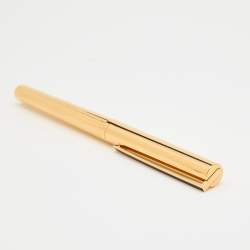 S.T. Dupont Gold Plated Silver Classique Fountain Pen