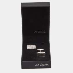 S.T. Dupont  SilverTone Metal Cufflinks