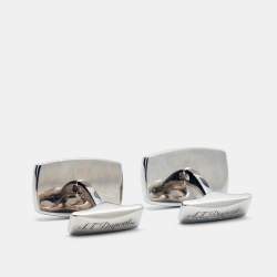 S.T. Dupont  SilverTone Metal Cufflinks